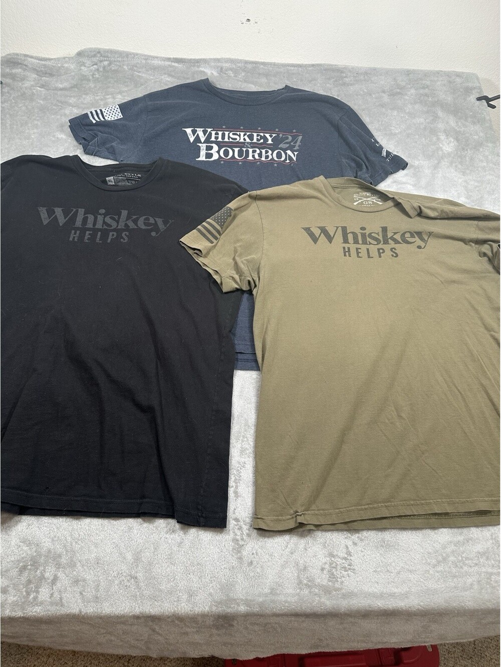 Grunt Style Men's Short Sleeve T-Shirt Size XL -Lot Of 3